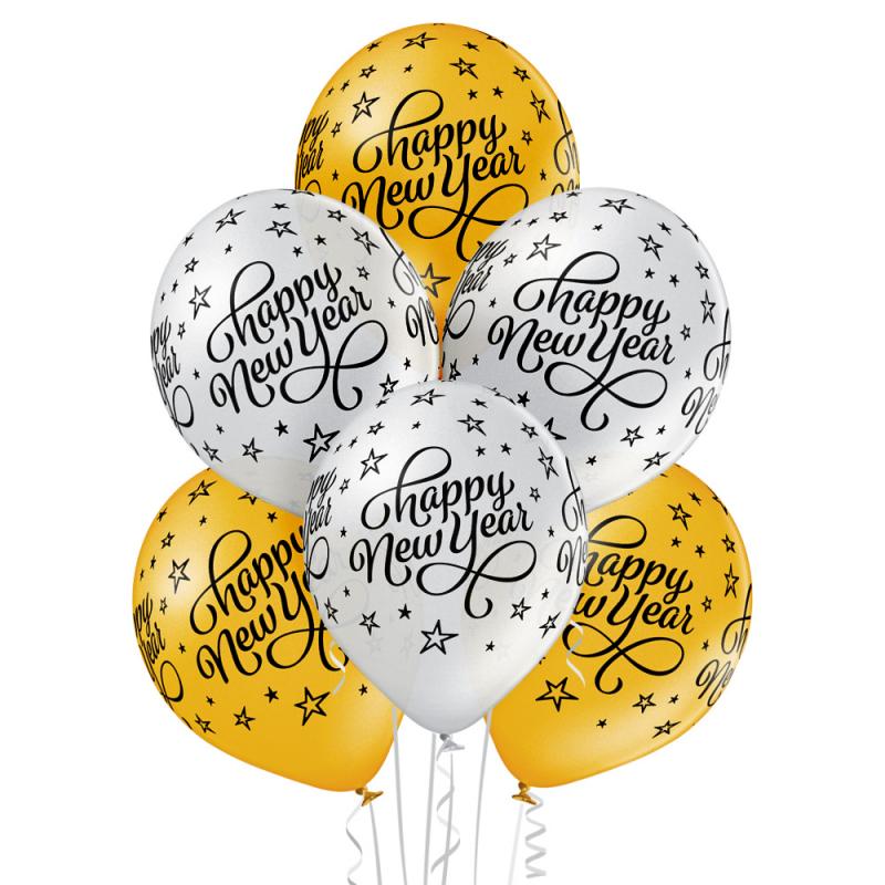 Balon lateksowy Happy New Year