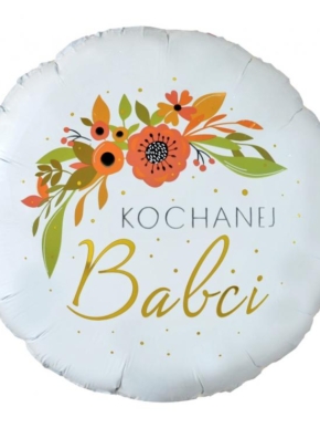 Balon foliowy KOCHANEJ Babci