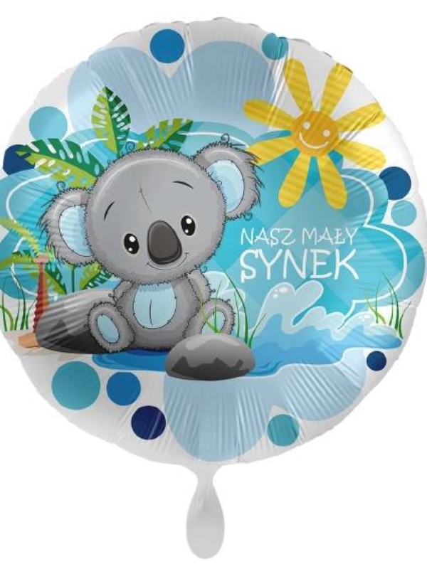Balon-Foliowy-Nasz-maly-synek na roczek