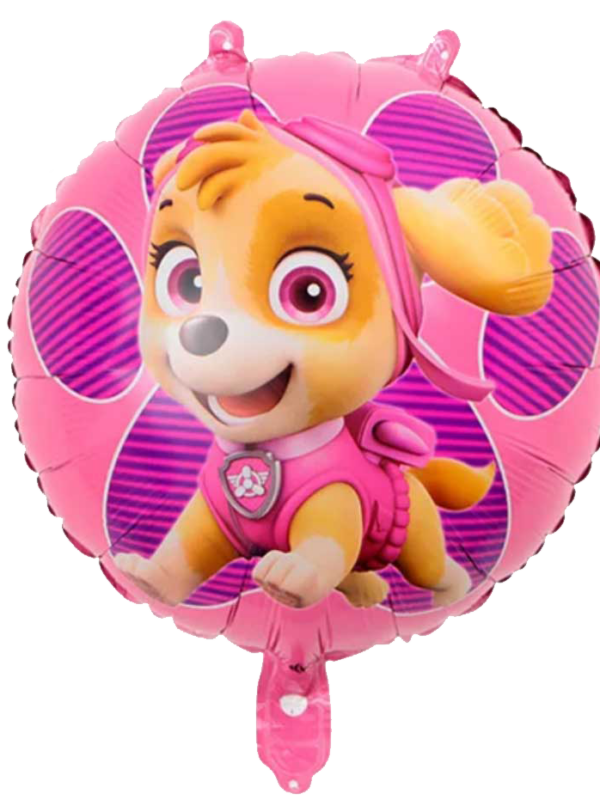 Balon-Psi-Patrol różowa skye