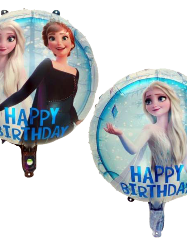 Balon-foliowy-Frozen-Anna-Elza-45cm ,,