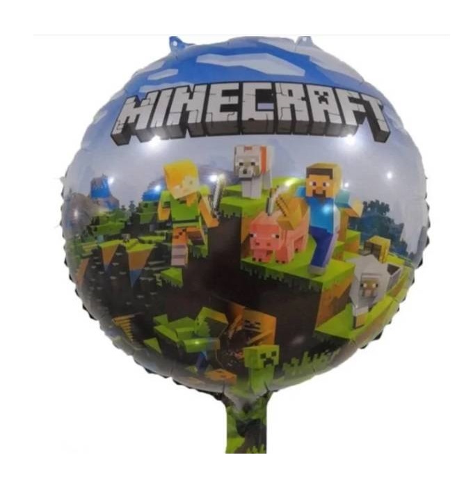 Balon-foliowy-Piksele-Minecraft-18-45cm