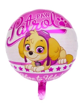 balon foliowy Psi Patrol Skye w gwiazdki
