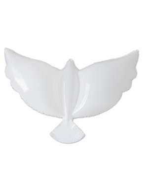 balon foliowy biały gołąbek