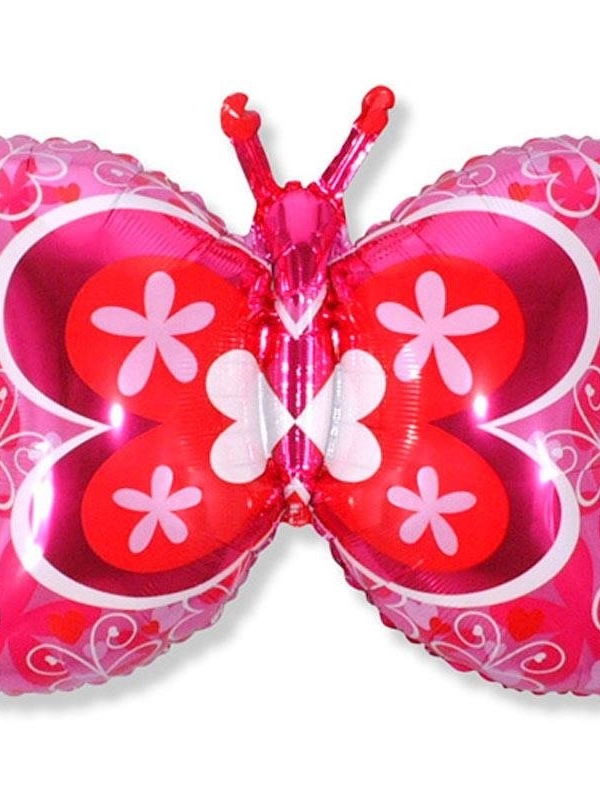 Balon-Foliowy-Motyl-Rozowy-62-cm