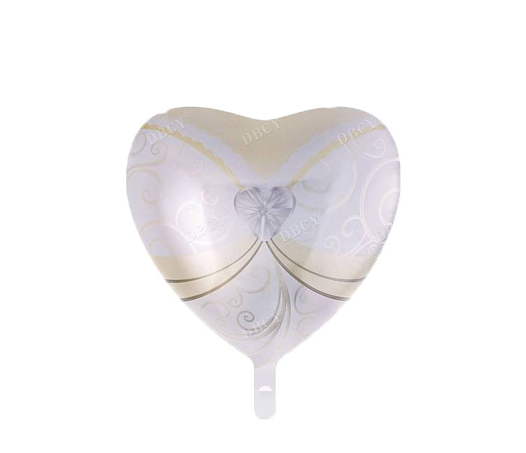 balon foliowy serce 18'' suknia Panny Młodej