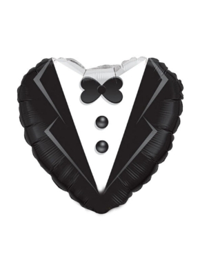 balon foliowy serce garnitur Pan Młody