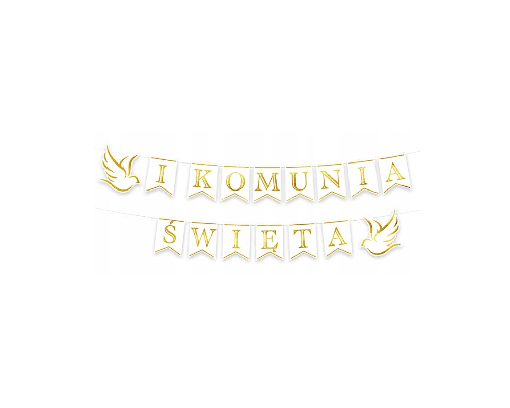 banner komunijny - I Komunia Święta