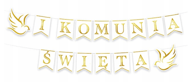banner komunijny - I Komunia Święta
