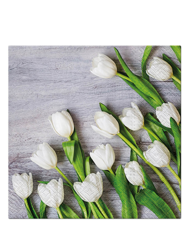 Serwetki-Biale-tulipany-33-cm-20-szt