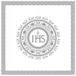 serwetki srebrne komunia