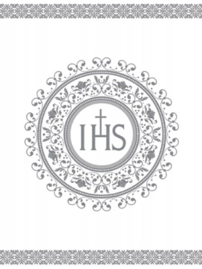 serwetki srebrne komunia