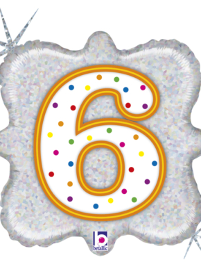 balon foliowy 6 Holograficzna-poduszka