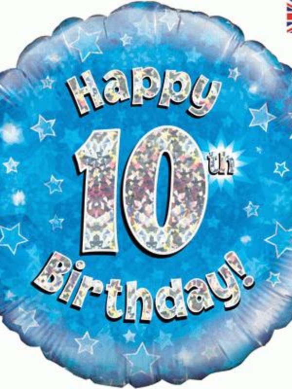 balon-oaktree-18-holograficzny-10th-blue