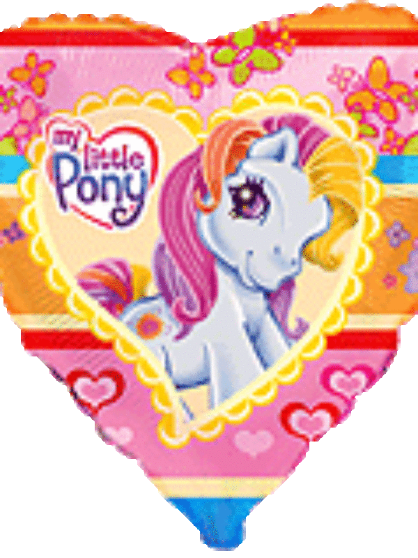 balon serce 18” my little Pony