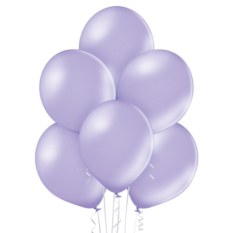 balon lateksowy metalizowany fioletowy – lawender
