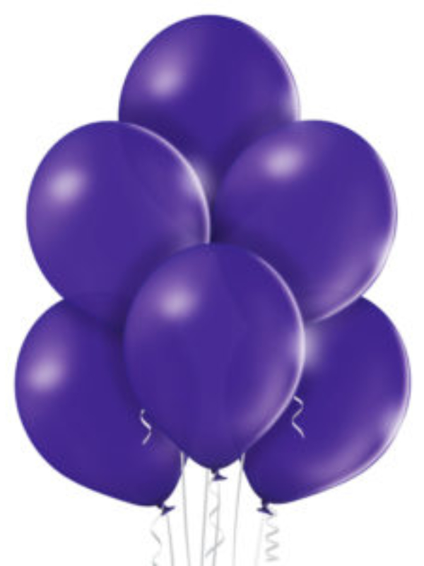 BELBAL B105 12” 30cm ciemny fioletowy pastel