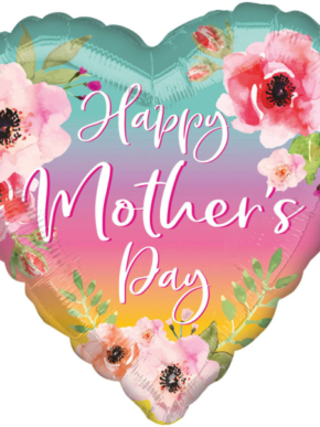 balon foliowy z nadrukiem Happy Mother's Day