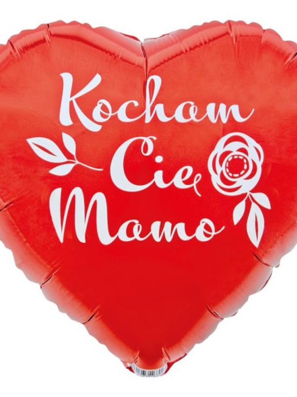 balon foliowy kocham cię mamo