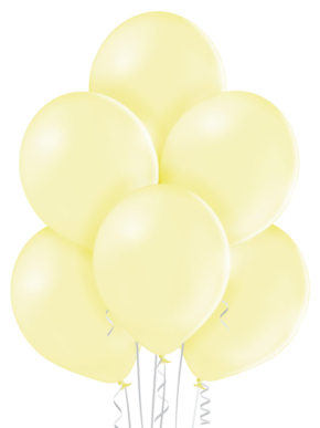 balon lateksowy jasny cytrynowy - lemon pastelowy