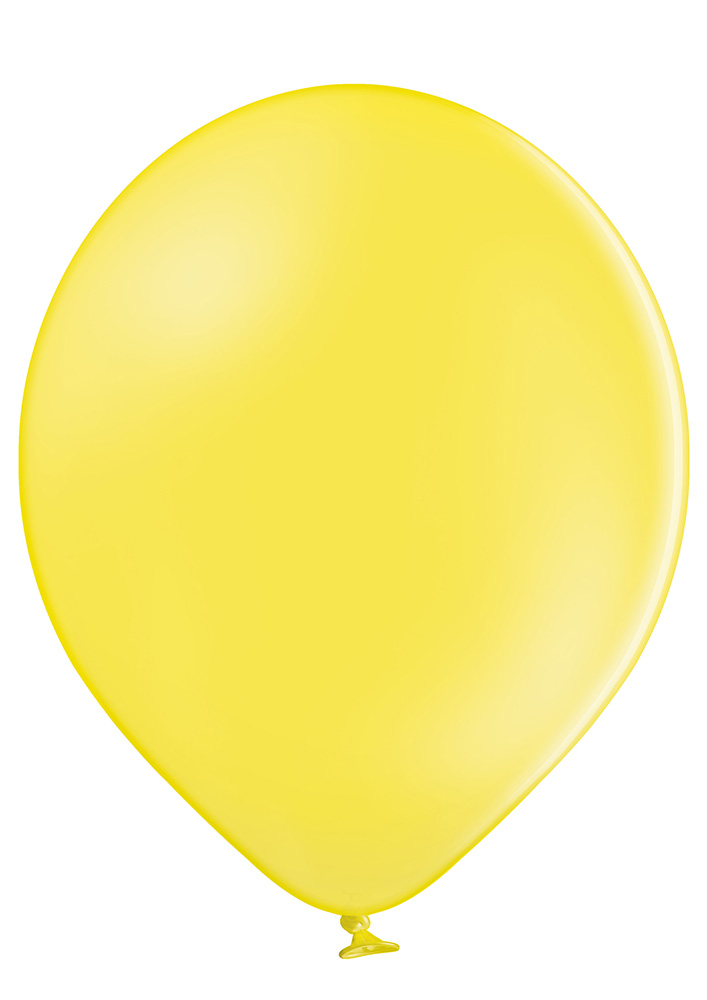 belbal balon lateksowy pastelowy żółty Yellow