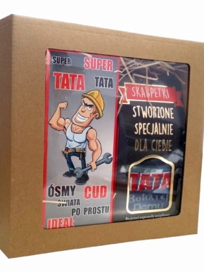 Zestaw czekolada i skarpetki