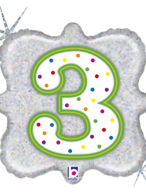 balon foliowy 3 Holograficzna-poduszka