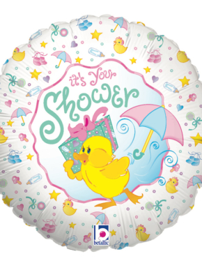 balon foliowy baby shower - kaczuszki