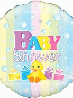 balon foliowy baby shower