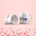 Kubek - Najlepszy chłopak na świecie + imię kolorowy