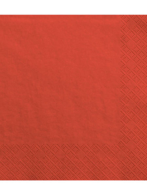 Serwetki papierowe czerwone