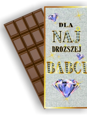 Czekolada Dla najdroższej babci