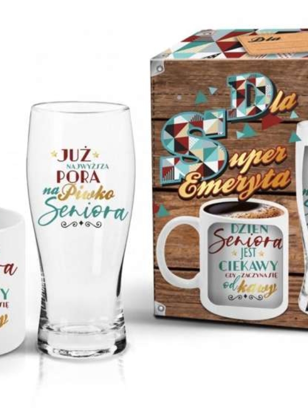 Zestaw-Szklanka-do-piwa-Kubek-DLA-SUPER-EMERYTA