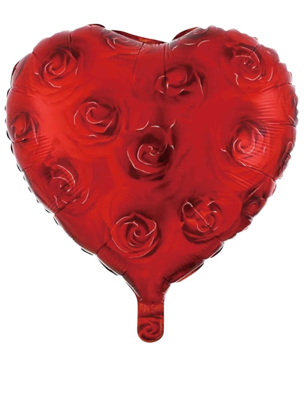 balon serce w róże1