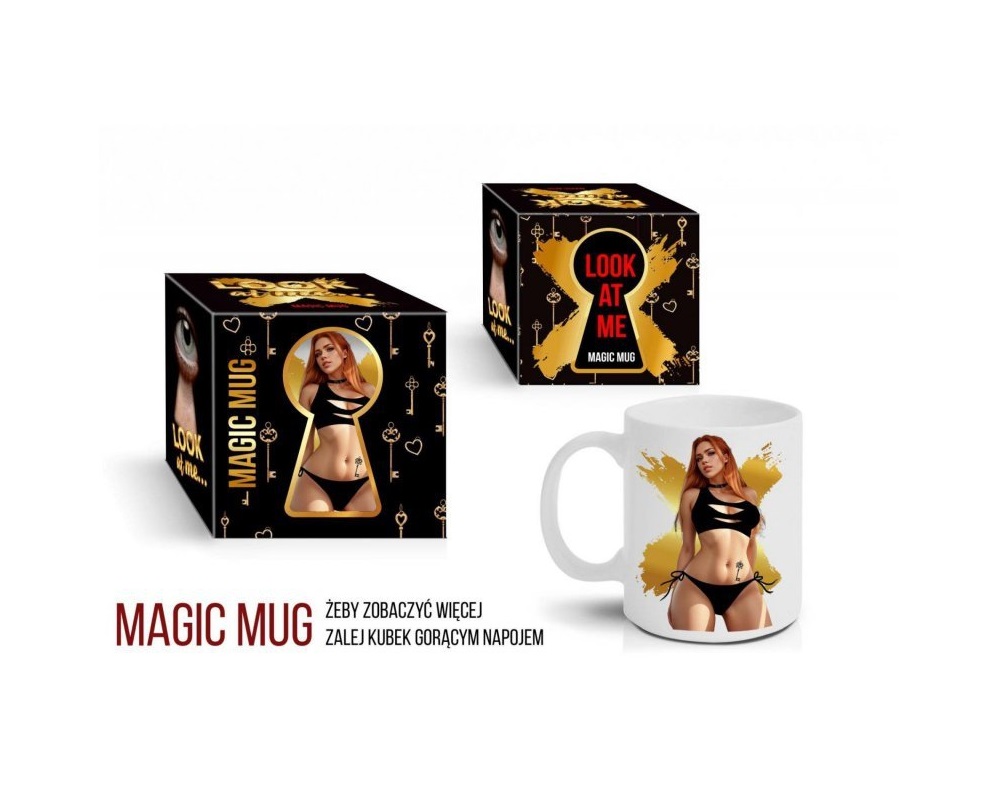 kubek look at me... kobieta magiczny