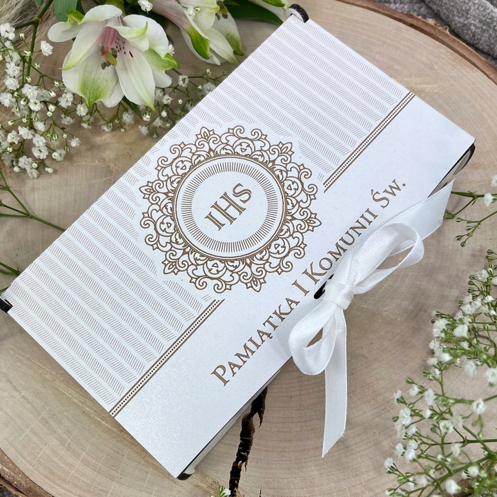 PREZENT-na-KOMUNIE-pamiatka-PUDELKO-na-pieniadze-dla-chlopca-dziewczynki-Kolor-bialy