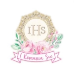 Pikery I Komunia Święta - sklejka różowa