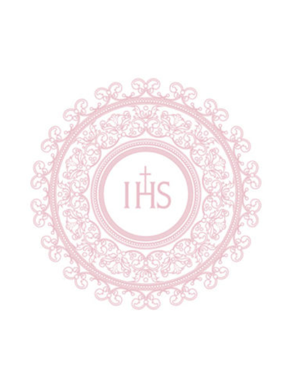 IHS Embroidery Design Pink