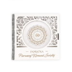 Pamiątka I Komunii Świętej drewniana IHS