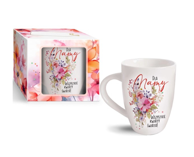 kubek dla mamy -Wszystkie Kwiaty Świata