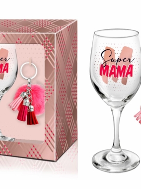 Kieliszek do wina Super Mama