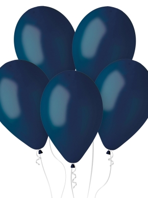 balon lateksowy pastelowy ciemny granatowy