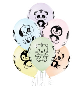 balon lateksowy Mix zwierzątka - Jednorożec