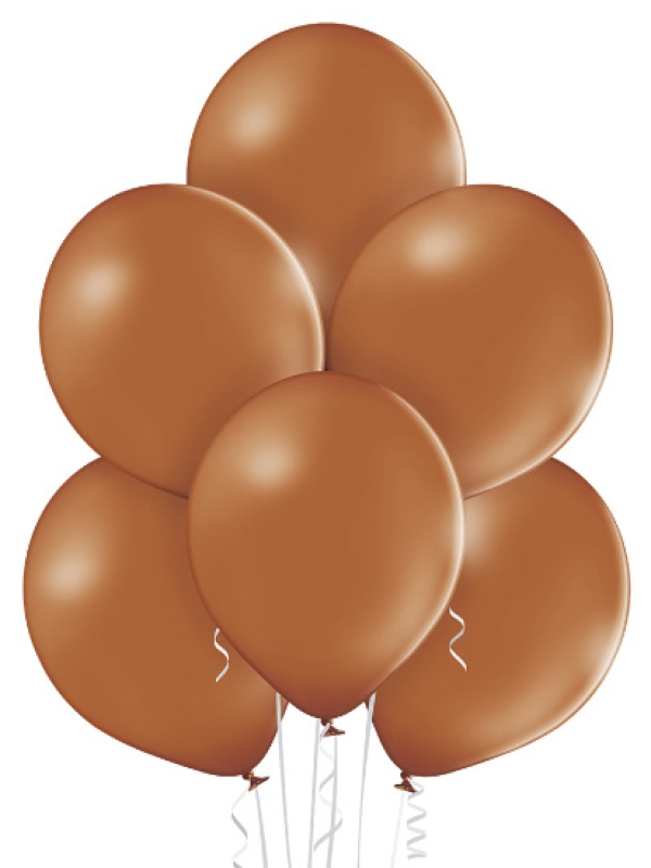 balon lateksowy pastel Mocca belbal