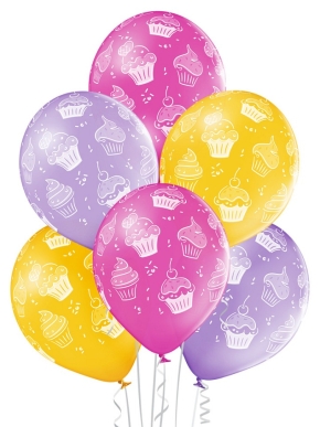 balon lateksowy Babeczki - Muffinki