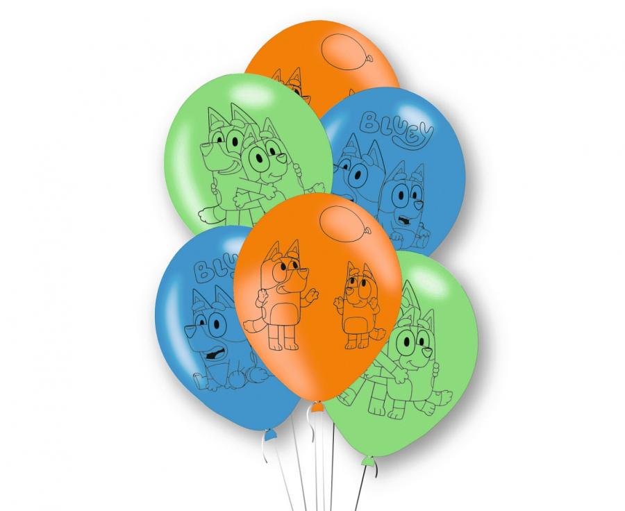 Balon lateksowy Pies Bluey