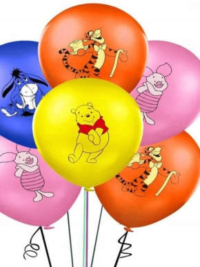 Zestaw balonów lateksowych Kubuś Puchatek