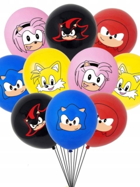 Balony lateksowe Sonic