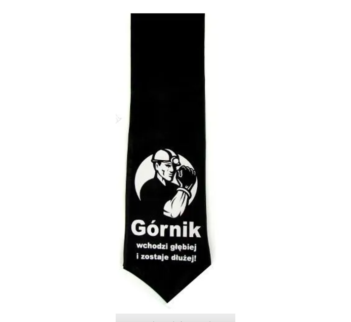 KRAWAT GÓRNIK WCHODZI GŁĘBIEJ