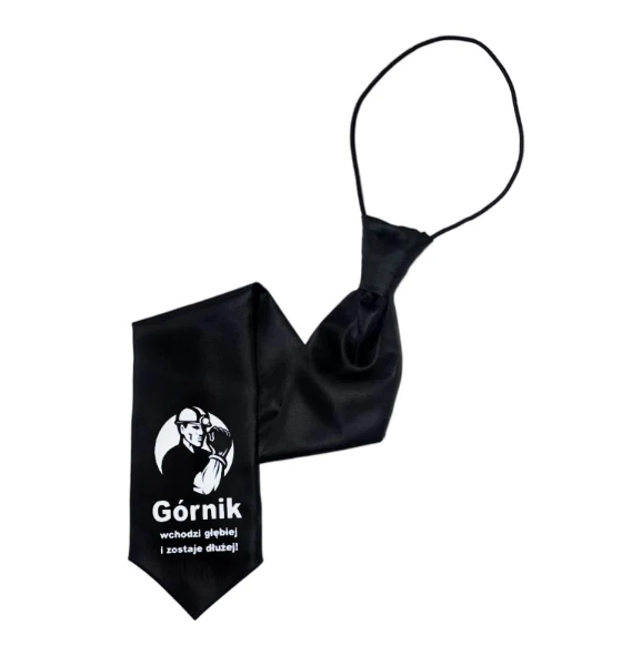 Krawat Górnik wchodzi głębiej